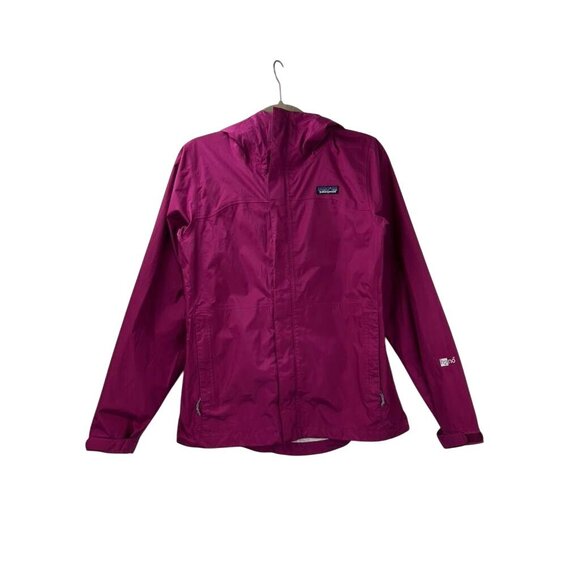 Patagonia Jackets & Blazers - Patagonia Jacket Women's Medium Pink H2no Rain Torrentshell Lightweight Hooded